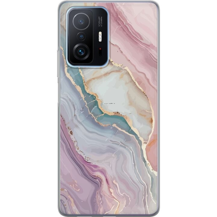 Mobilcover til Xiaomi 11T Pro med Marmor motiv i gruppen SMARTPHONES & TABLETS / Mobil Beskyttelse / Xiaomi hos TP E-commerce Nordic AB (A63813)