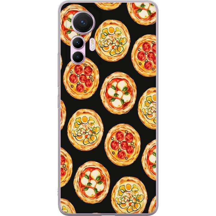 Mobilcover til Xiaomi 12 Lite med Pizza motiv i gruppen SMARTPHONES & TABLETS / Mobil Beskyttelse / Xiaomi hos TP E-commerce Nordic AB (A63885)
