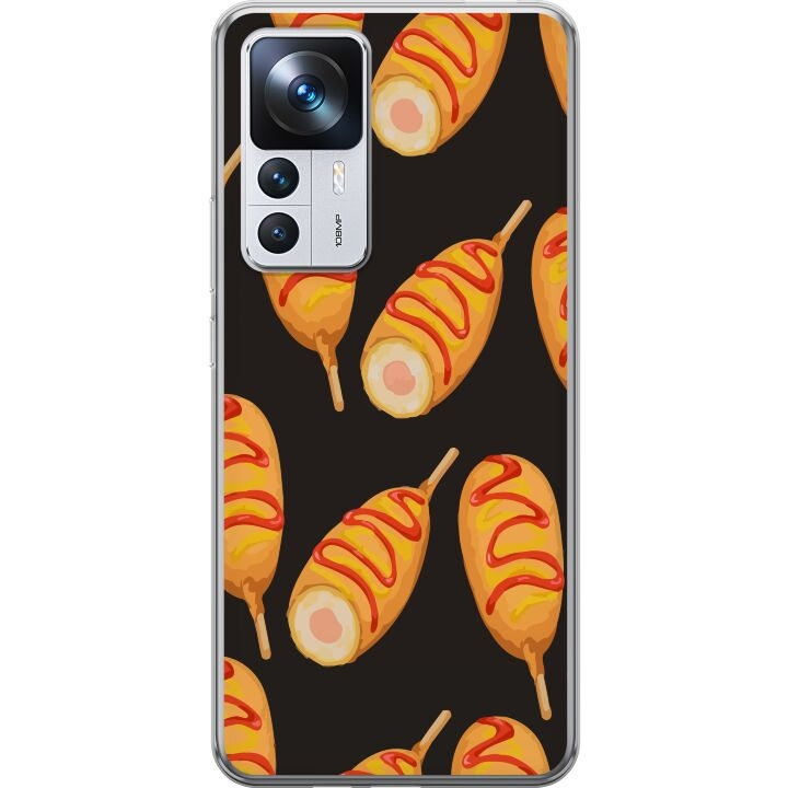 Mobilcover til Xiaomi 12T Pro med Kyllingedrumstick motiv i gruppen SMARTPHONES & TABLETS / Mobil Beskyttelse / Xiaomi hos TP E-commerce Nordic AB (A64043)