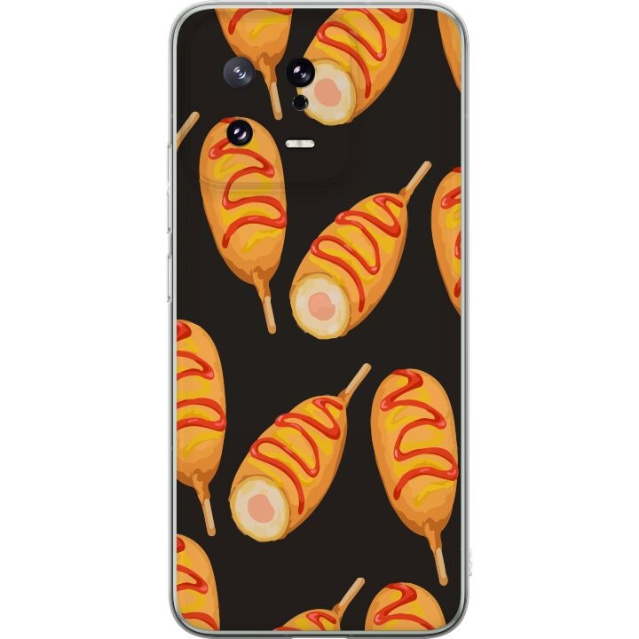 Mobilcover til Xiaomi 13 med Kyllingedrumstick motiv i gruppen SMARTPHONES & TABLETS / Mobil Beskyttelse / Xiaomi hos TP E-commerce Nordic AB (A64097)