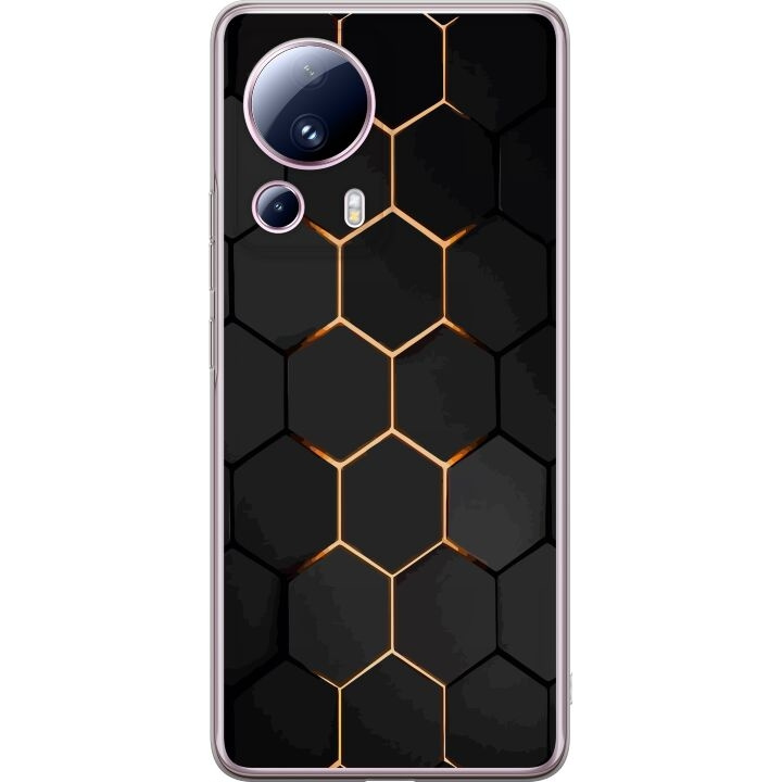 Mobilcover til Xiaomi 13 Lite med Luksuriøst Mønster motiv i gruppen SMARTPHONES & TABLETS / Mobil Beskyttelse / Xiaomi hos TP E-commerce Nordic AB (A64167)