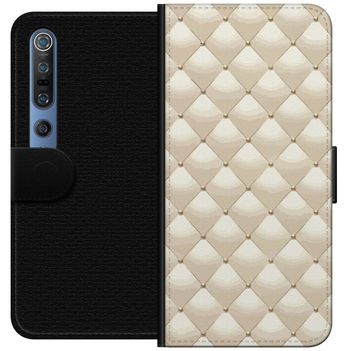 Tegnebogsetui til Xiaomi Mi 10 Pro 5G med Guldglans motiv i gruppen SMARTPHONES & TABLETS / Mobil Beskyttelse / Xiaomi hos TP E-commerce Nordic AB (A64573)