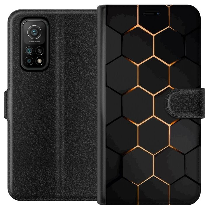 Tegnebogsetui til Xiaomi Mi 10T Pro 5G med Luksuriøst Mønster motiv i gruppen SMARTPHONES & TABLETS / Mobil Beskyttelse / Xiaomi hos TP E-commerce Nordic AB (A64707)
