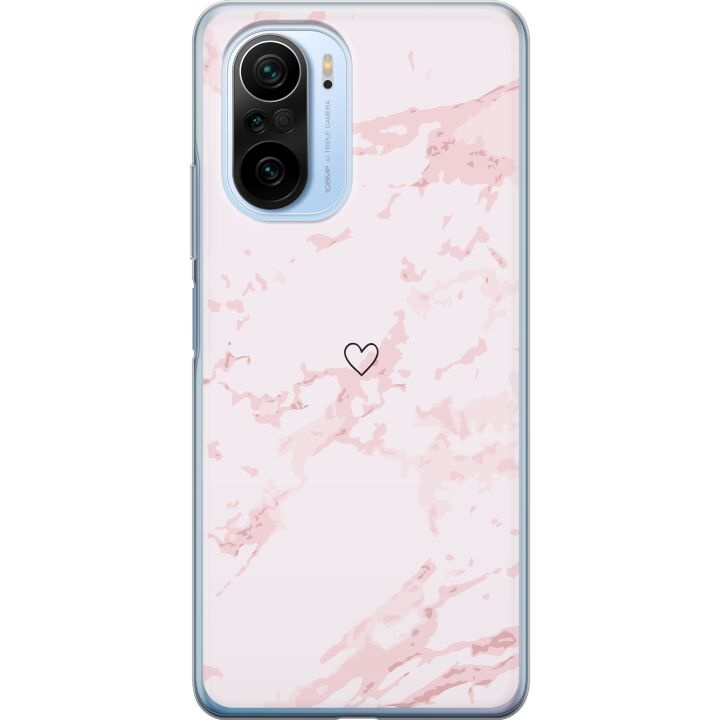 Mobilcover til Xiaomi Mi 11i med Rosa Hjerte motiv i gruppen SMARTPHONES & TABLETS / Mobil Beskyttelse / Xiaomi hos TP E-commerce Nordic AB (A64840)