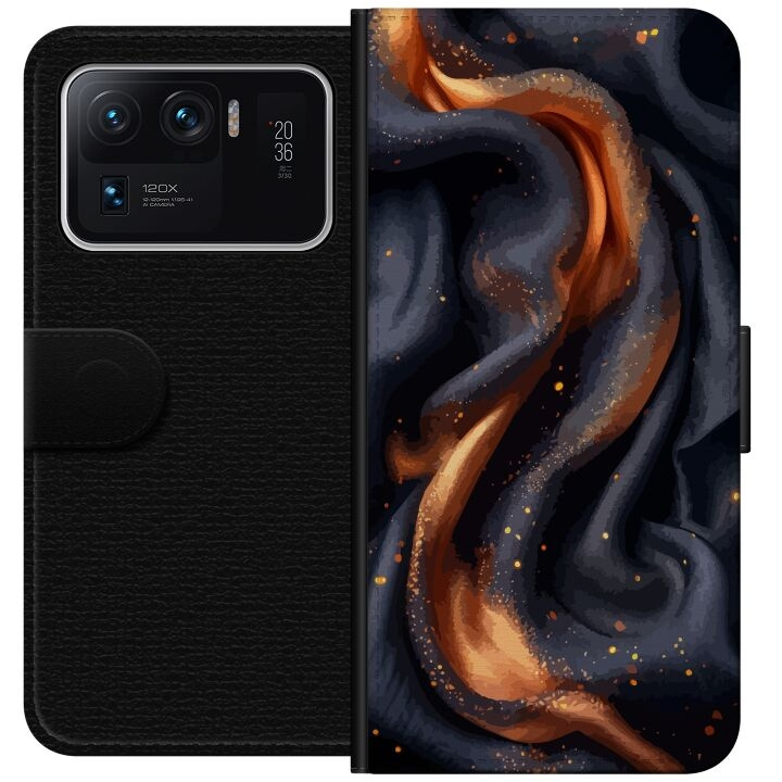 Tegnebogsetui til Xiaomi Mi 11 Ultra med Brandigt silke motiv i gruppen SMARTPHONES & TABLETS / Mobil Beskyttelse / Xiaomi hos TP E-commerce Nordic AB (A64953)