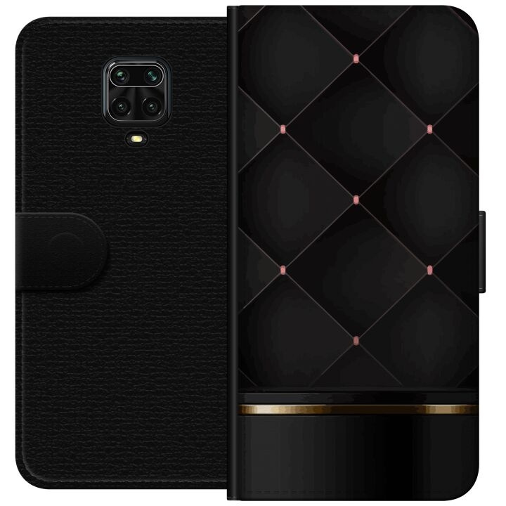 Tegnebogsetui til Xiaomi Redmi Note 9 Pro med Luksuslinje motiv i gruppen SMARTPHONES & TABLETS / Mobil Beskyttelse / Xiaomi hos TP E-commerce Nordic AB (A65156)