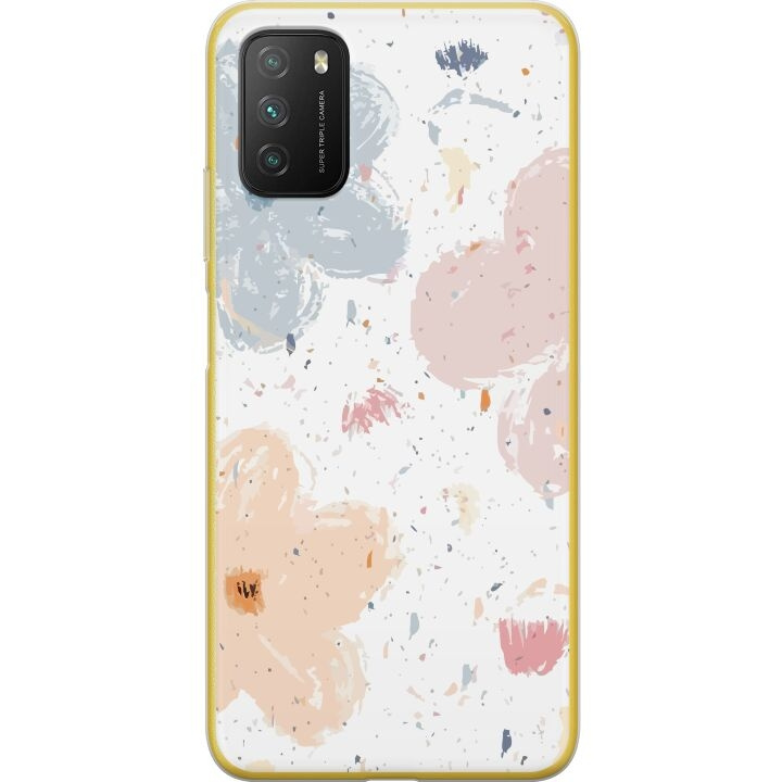 Mobilcover til Xiaomi Poco M3 med Blomster motiv i gruppen SMARTPHONES & TABLETS / Mobil Beskyttelse / Xiaomi hos TP E-commerce Nordic AB (A65315)