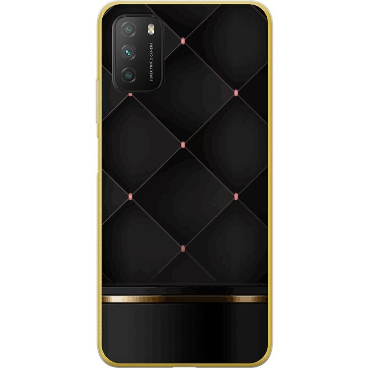 Mobilcover til Xiaomi Poco M3 med Luksuslinje motiv i gruppen SMARTPHONES & TABLETS / Mobil Beskyttelse / Xiaomi hos TP E-commerce Nordic AB (A65318)