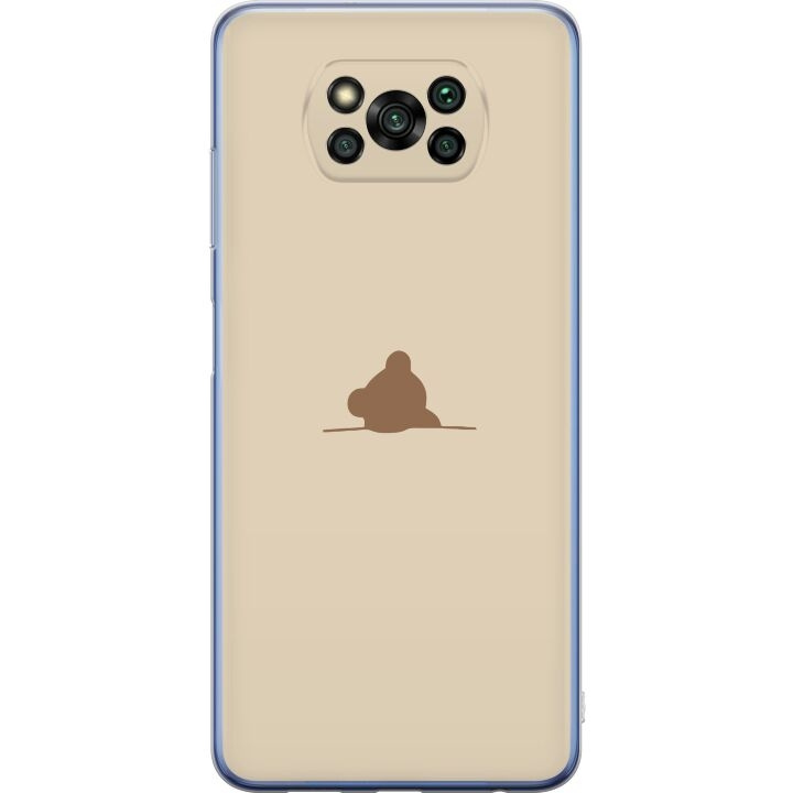 Mobilcover til Xiaomi Poco X3 Pro med Nalle motiv i gruppen SMARTPHONES & TABLETS / Mobil Beskyttelse / Xiaomi hos TP E-commerce Nordic AB (A65431)