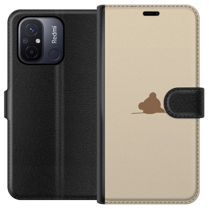 Tegnebogsetui til Xiaomi Redmi 12C med Nalle motiv i gruppen SMARTPHONES & TABLETS / Mobil Beskyttelse / Xiaomi hos TP E-commerce Nordic AB (A65566)
