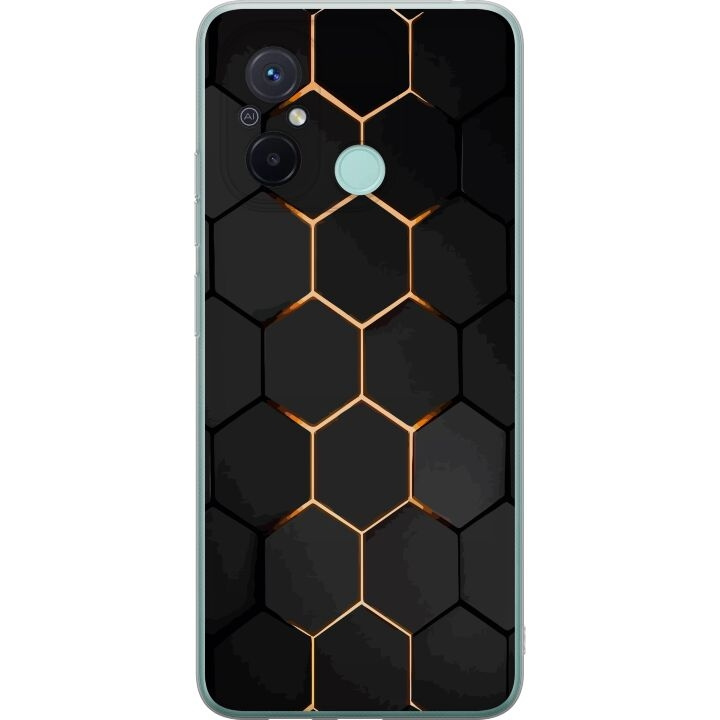 Mobilcover til Xiaomi Redmi 12C med Luksuriøst Mønster motiv i gruppen SMARTPHONES & TABLETS / Mobil Beskyttelse / Xiaomi hos TP E-commerce Nordic AB (A65598)