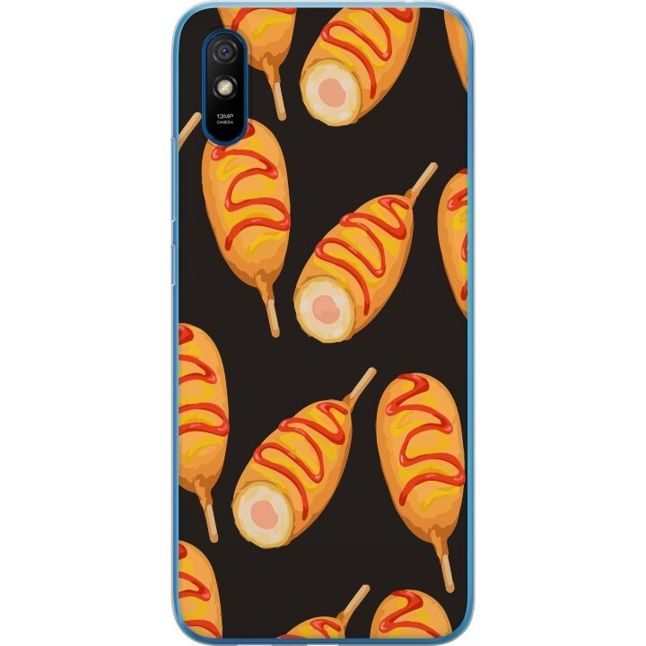 Mobilcover til Xiaomi Redmi 9AT med Kyllingedrumstick motiv i gruppen SMARTPHONES & TABLETS / Mobil Beskyttelse / Xiaomi hos TP E-commerce Nordic AB (A65744)