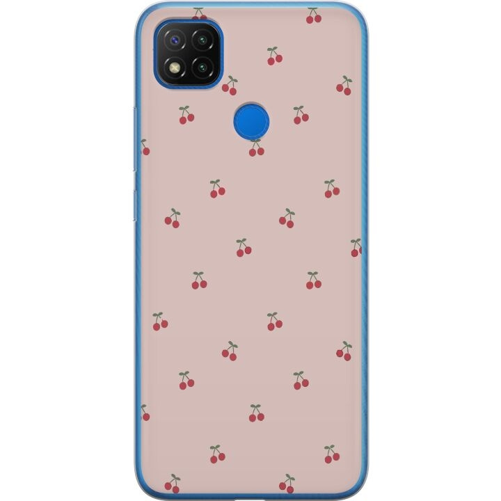 Mobilcover til Xiaomi Redmi 9C med Kirsebær motiv i gruppen SMARTPHONES & TABLETS / Mobil Beskyttelse / Xiaomi hos TP E-commerce Nordic AB (A65796)