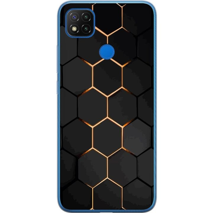 Mobilcover til Xiaomi Redmi 9C med Luksuriøst Mønster motiv i gruppen SMARTPHONES & TABLETS / Mobil Beskyttelse / Xiaomi hos TP E-commerce Nordic AB (A65814)