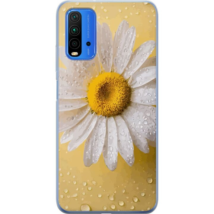 Mobilcover til Xiaomi Redmi 9T med Porcelænsblomst motiv i gruppen SMARTPHONES & TABLETS / Mobil Beskyttelse / Xiaomi hos TP E-commerce Nordic AB (A65843)