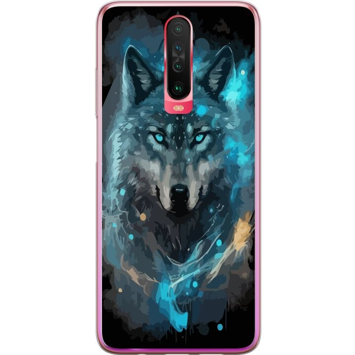 Mobilcover til Xiaomi Redmi K30 med Ulve motiv i gruppen SMARTPHONES & TABLETS / Mobil Beskyttelse / Xiaomi hos TP E-commerce Nordic AB (A65875)