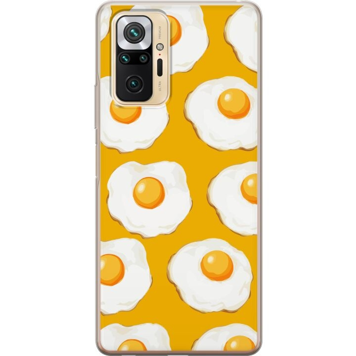 Mobilcover til Xiaomi Redmi Note 10 Pro med Stegt æg motiv i gruppen SMARTPHONES & TABLETS / Mobil Beskyttelse / Xiaomi hos TP E-commerce Nordic AB (A65980)