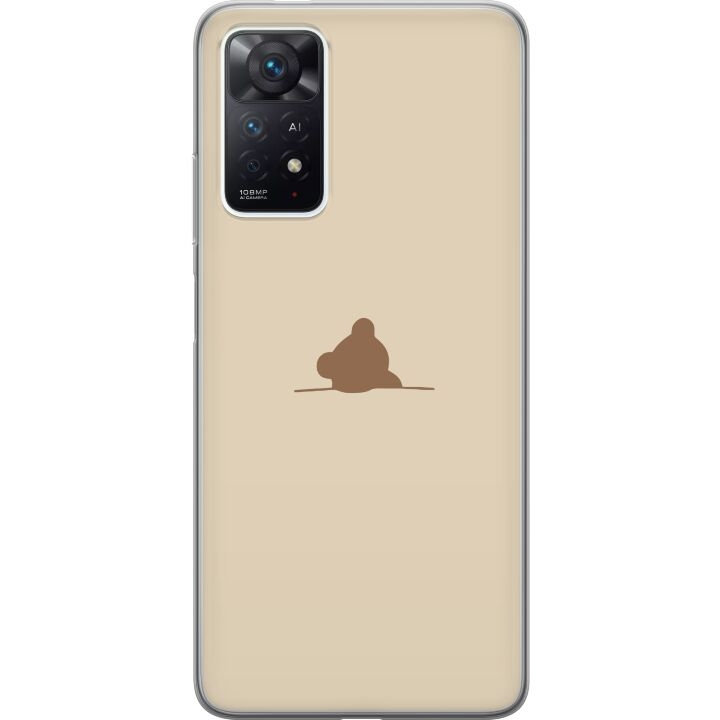 Mobilcover til Xiaomi Redmi Note 11 Pro med Nalle motiv i gruppen SMARTPHONES & TABLETS / Mobil Beskyttelse / Xiaomi hos TP E-commerce Nordic AB (A66133)