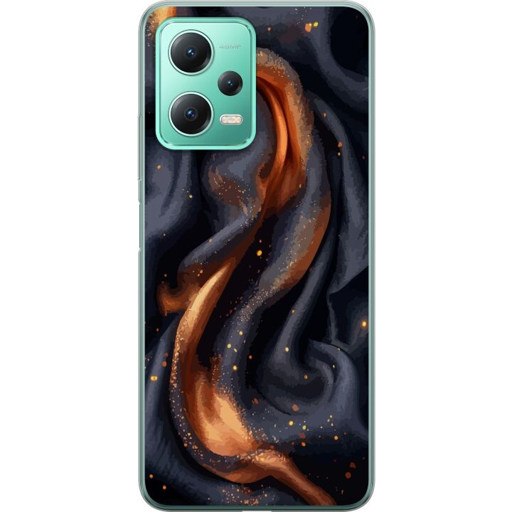 Mobilcover til Xiaomi Redmi Note 12 med Brandigt silke motiv i gruppen SMARTPHONES & TABLETS / Mobil Beskyttelse / Xiaomi hos TP E-commerce Nordic AB (A66249)