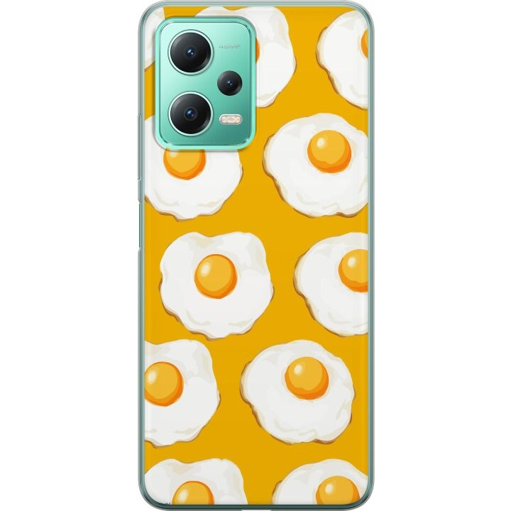 Mobilcover til Xiaomi Redmi Note 12 med Stegt æg motiv i gruppen SMARTPHONES & TABLETS / Mobil Beskyttelse / Xiaomi hos TP E-commerce Nordic AB (A66250)