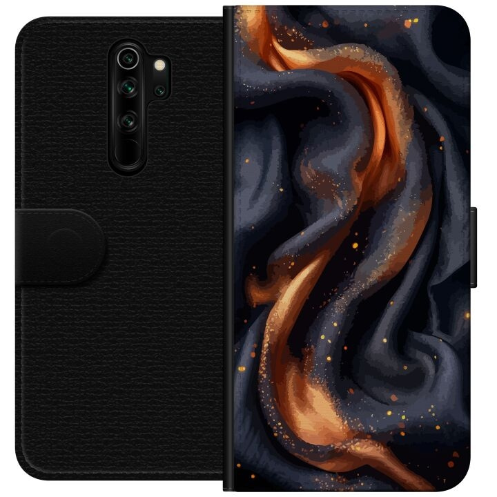 Tegnebogsetui til Xiaomi Redmi Note 8 Pro med Brandigt silke motiv i gruppen SMARTPHONES & TABLETS / Mobil Beskyttelse / Xiaomi hos TP E-commerce Nordic AB (A66492)