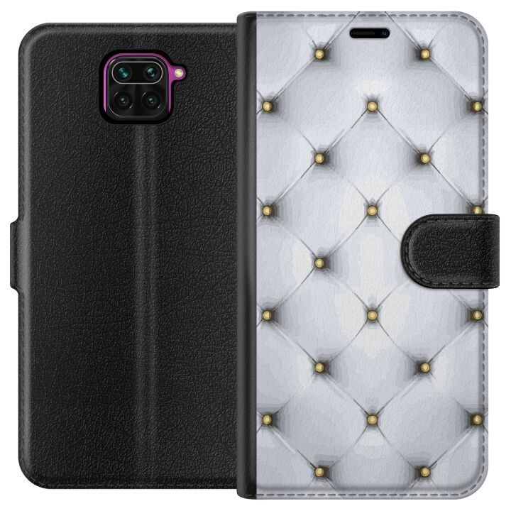 Tegnebogsetui til Xiaomi Redmi Note 9 med Luksuriøst motiv i gruppen SMARTPHONES & TABLETS / Mobil Beskyttelse / Xiaomi hos TP E-commerce Nordic AB (A66559)