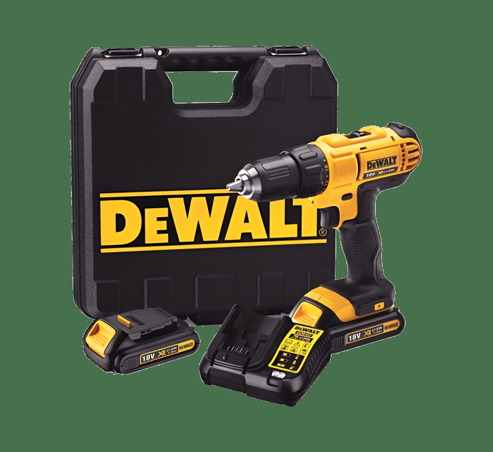 DeWalt DCD771C2 18V XR bore-/skruemaskine (2x1,3Ah) i gruppen HJEM, HUS & HAVE / Værktøj / Boremaskiner hos TP E-commerce Nordic AB (A66846)