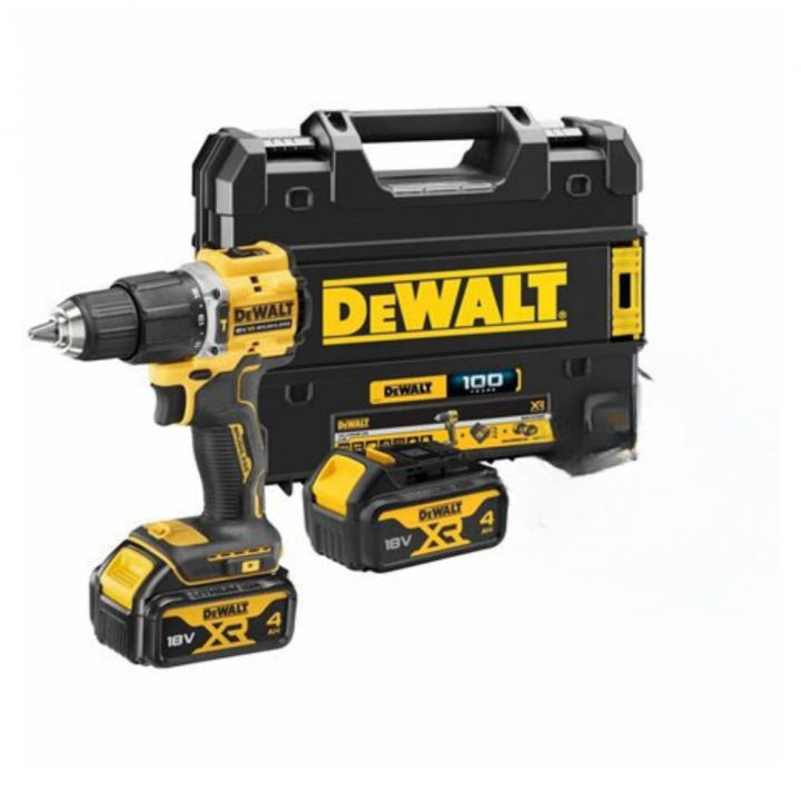 DeWalt DCD777M2T-QW 18V XR bore-/skruemaskine (2x4Ah) i gruppen HJEM, HUS & HAVE / Værktøj / Boremaskiner hos TP E-commerce Nordic AB (A66847)