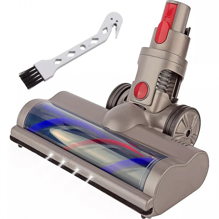 Munstycke med rullborste kompatibel med Dyson V7/V8/V10/V11/V15 i gruppen HJEM, HUS & HAVE / Rengøringsmidler / Støvsugere og tilbehør / Tilbehør / Mundstykker hos TP E-commerce Nordic AB (A70052)