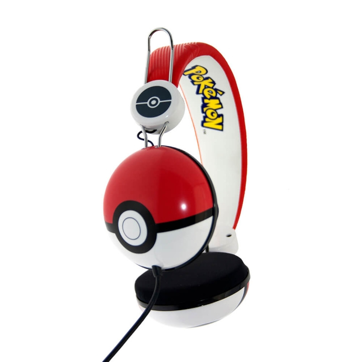 POKEMON Høretelefoner On-Ear Dome Tween 90dB Pokeball i gruppen HJEMMEELEKTRONIK / Lyd & billede / Hovedtelefoner & Tilbehør / Hovedtelefoner hos TP E-commerce Nordic AB (C00091)