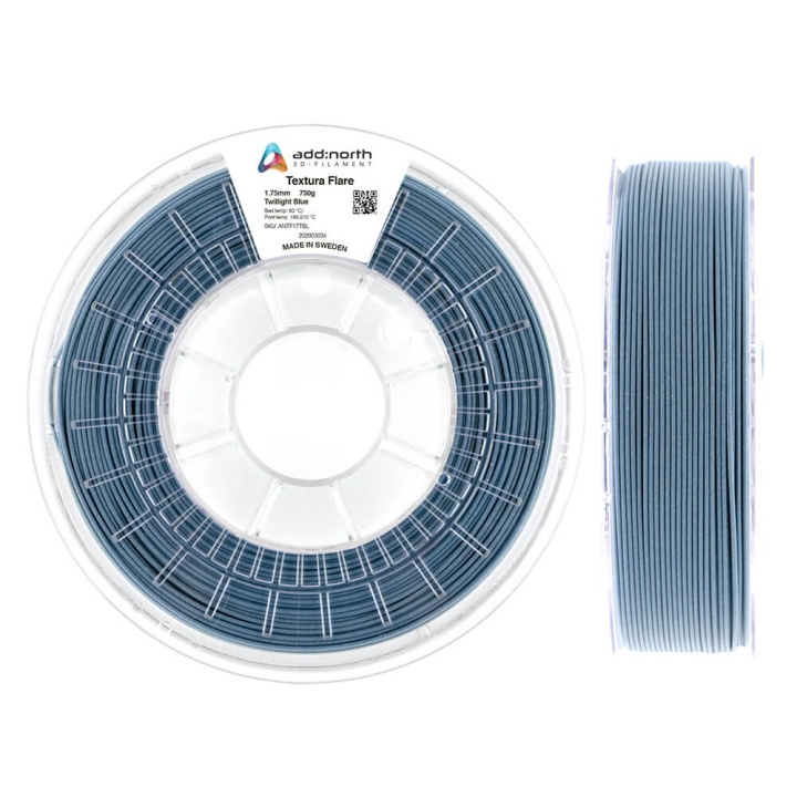 ADDNORTH Filament Textura Flare 1.75mm 750g Twillight Blå i gruppen COMPUTERTILBEHØR / Printere og tilbehør / Printere / 3D-printere og tilbehør / Tillbehör hos TP E-commerce Nordic AB (C00140)