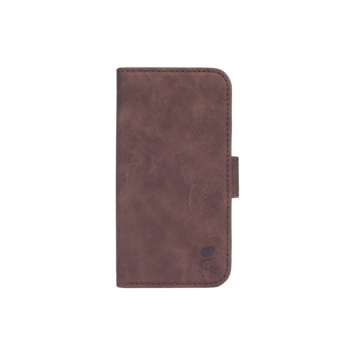 GEAR Wallet Brun - iPhone 13 Mini i gruppen SMARTPHONES & TABLETS / Mobil Beskyttelse / Apple / iPhone 13 Mini / Cover hos TP E-commerce Nordic AB (C00148)