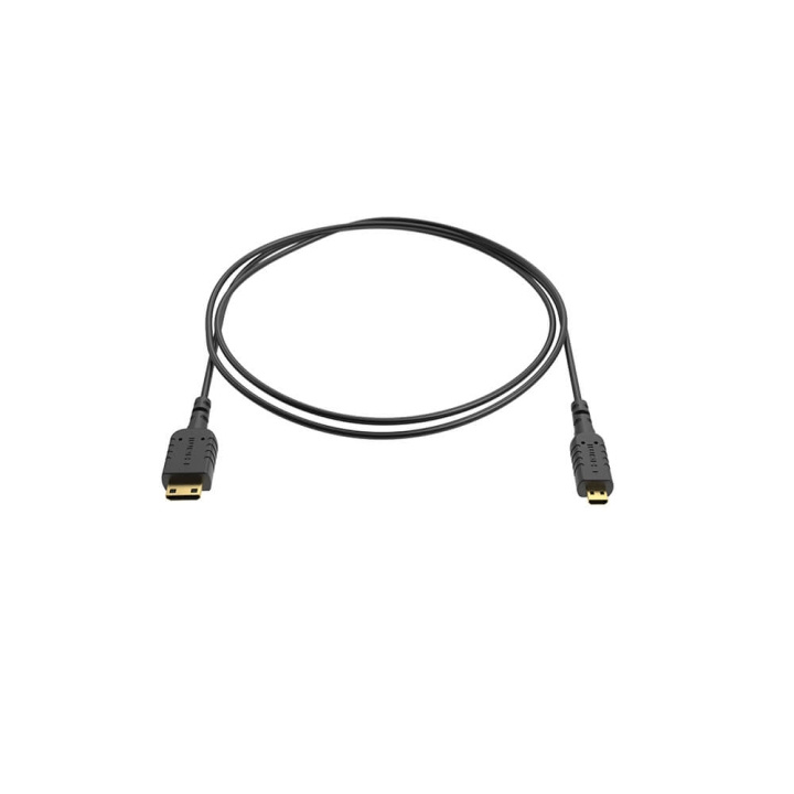 8Sinn Micro HDMI-Mini HDMI Ekstra Tynd 80cm i gruppen HJEMMEELEKTRONIK / Kabler og adaptere / HDMI / Kabler hos TP E-commerce Nordic AB (C00153)