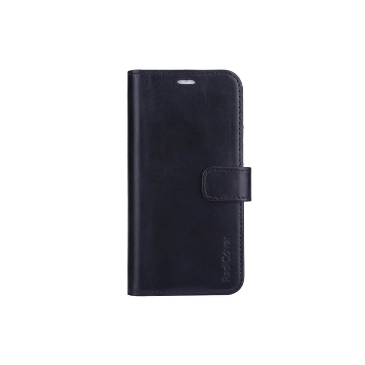 RADICOVER Strålingsbeskyttende Wallet Læder iPhone 13 Pro 2in1 Exclusive RFID Sort i gruppen SMARTPHONES & TABLETS / Mobil Beskyttelse / Apple / iPhone 13 Pro / Cover hos TP E-commerce Nordic AB (C00177)