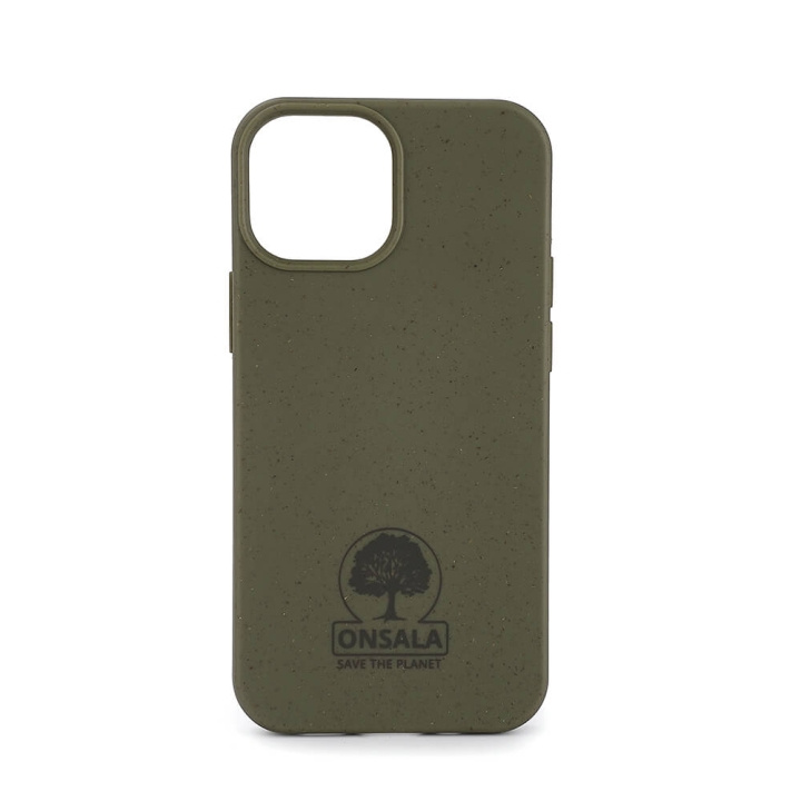 Onsala ECO Mobilcover iPhone 13 Mini Grøn i gruppen SMARTPHONES & TABLETS / Mobil Beskyttelse / Apple / iPhone 13 Mini / Cover hos TP E-commerce Nordic AB (C00194)