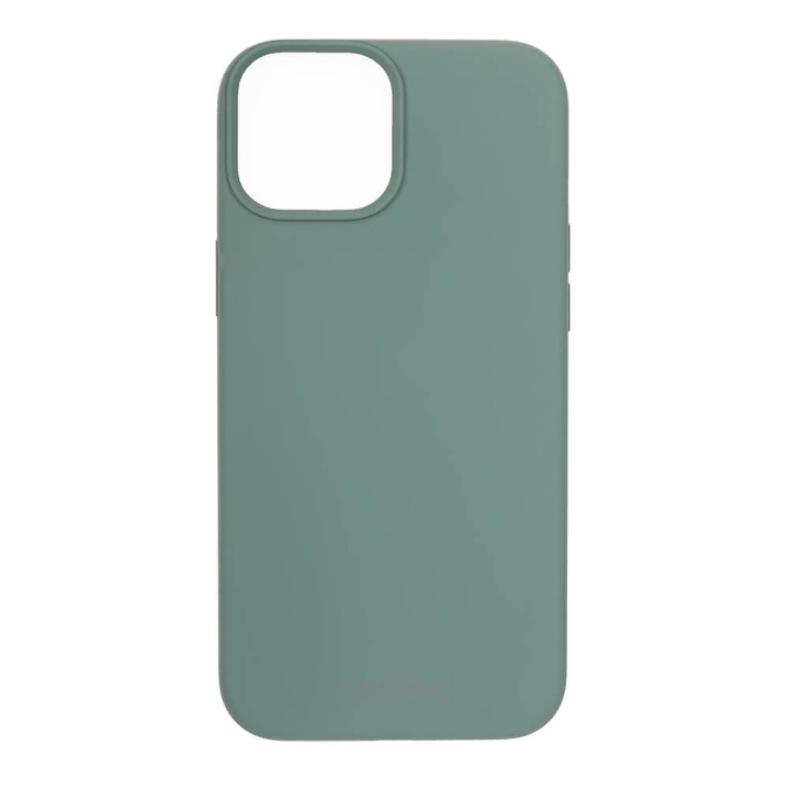 ONSALA Mobilcover Silikone Pine Green - iPhone 13 Mini i gruppen SMARTPHONES & TABLETS / Mobil Beskyttelse / Apple / iPhone 13 Mini / Cover hos TP E-commerce Nordic AB (C00236)