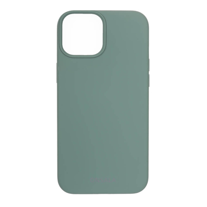 Onsala Mobilcover Silikone Pine Green - iPhone 13 Mini i gruppen SMARTPHONES & TABLETS / Mobil Beskyttelse / Apple / iPhone 13 Mini / Cover hos TP E-commerce Nordic AB (C00236)