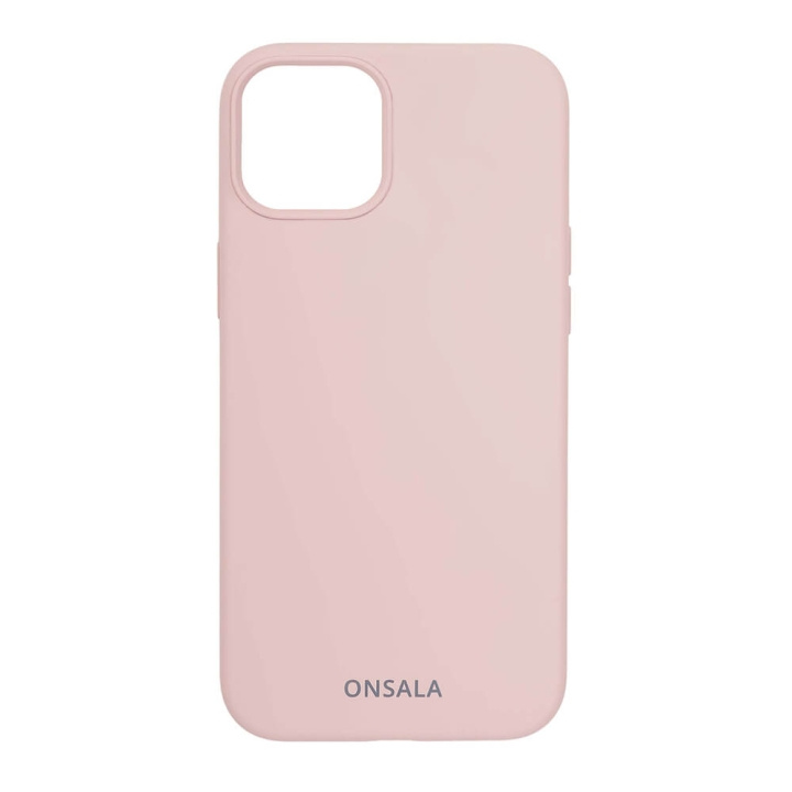 ONSALA Mobilcover iPhone 13 Silikone Sand Pink i gruppen SMARTPHONES & TABLETS / Mobil Beskyttelse / Apple / iPhone 13 / Cover hos TP E-commerce Nordic AB (C00239)