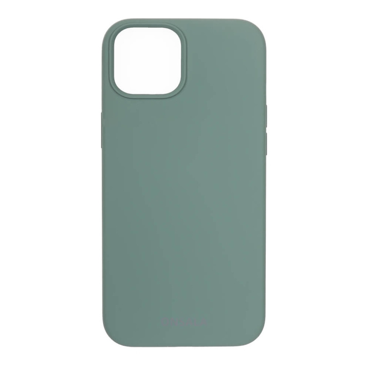 ONSALA Mobilcover iPhone 13 Silikone Pine Green i gruppen SMARTPHONES & TABLETS / Mobil Beskyttelse / Apple / iPhone 13 / Cover hos TP E-commerce Nordic AB (C00240)