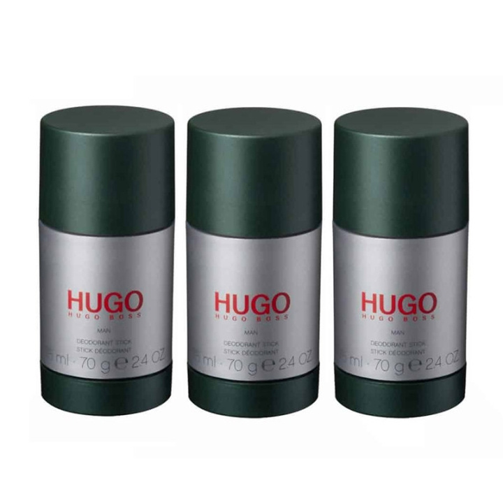 3-pack Hugo Boss Hugo Man Deostick 75ml i gruppen SKØNHED & HELSE / Duft & Parfume / Deodorant / Deo for ham hos TP E-commerce Nordic AB (C00268)