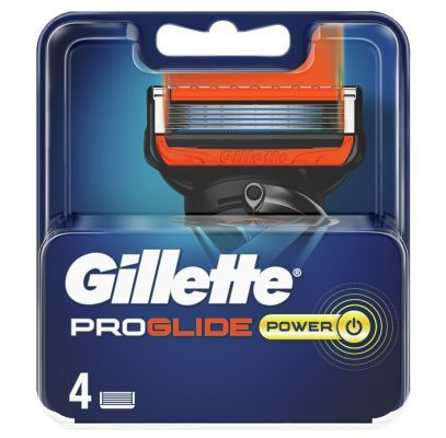 Gillette Fusion Proglide Power 4-pack i gruppen SKØNHED & HELSE / Hår og styling / Barbering og trimning / Barberskraber og tilbehør hos TP E-commerce Nordic AB (C00457)
