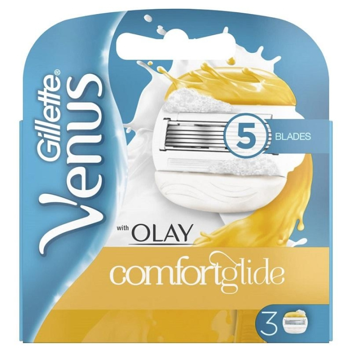 Gillette Venus Olay Comfort Glide Blades 3-pack i gruppen SKØNHED & HELSE / Hår og styling / Barbering og trimning / Barberskraber og tilbehør hos TP E-commerce Nordic AB (C00491)