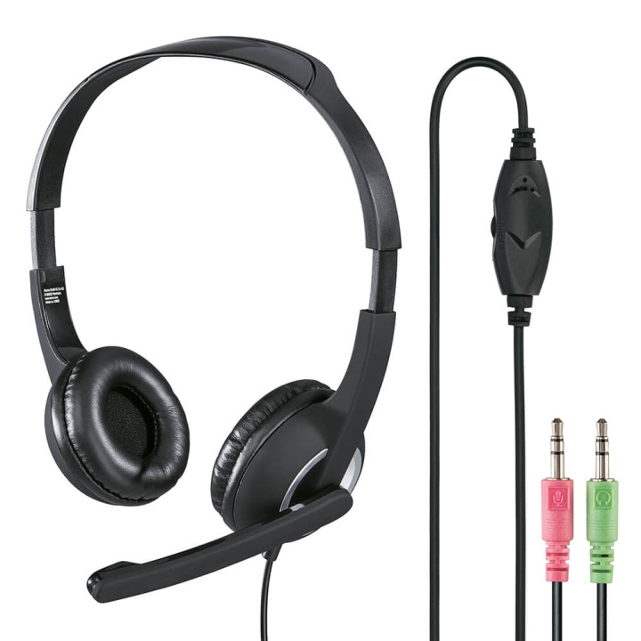 Hama Headset PC Office HS-P150 i gruppen COMPUTERTILBEHØR / Computer Tilbehør / Headset hos TP E-commerce Nordic AB (C00498)