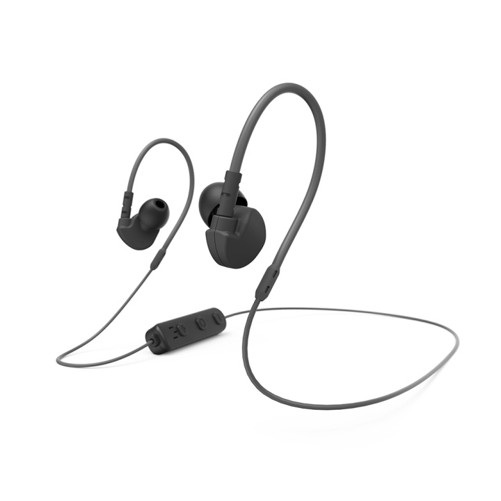 HAMA Hovedtelefon In-Ear Sport Bluetooth Sort i gruppen HJEMMEELEKTRONIK / Lyd & billede / Hovedtelefoner & Tilbehør / Hovedtelefoner hos TP E-commerce Nordic AB (C00502)