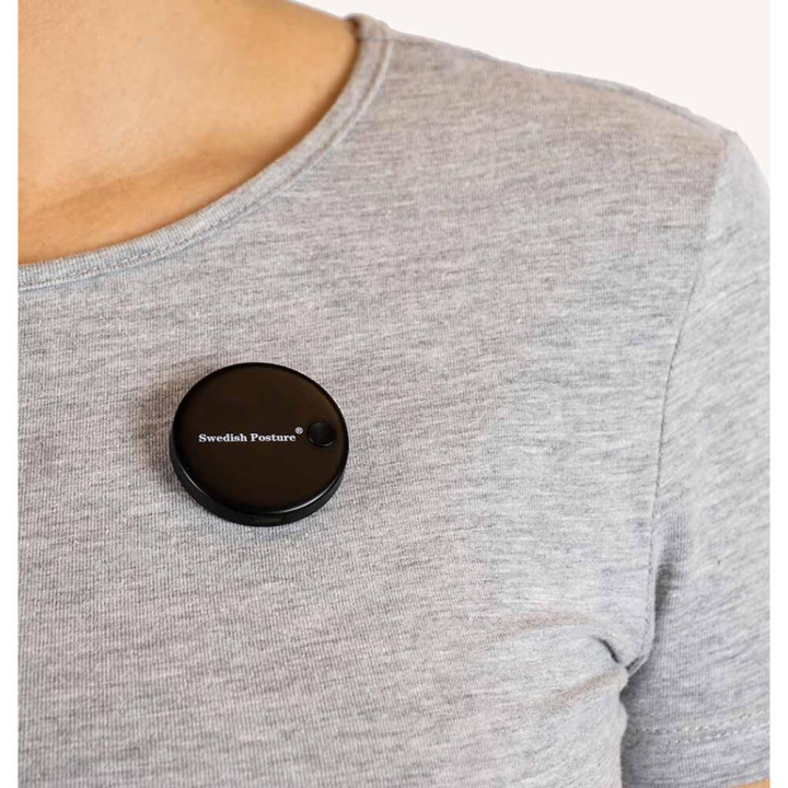 SWEDISH POSTURE Vibe Digital Posture Sensor i gruppen SPORT, FRITID & HOBBY / Træningsredskaber / Holdningsstøtte og genoptræning hos TP E-commerce Nordic AB (C00511)