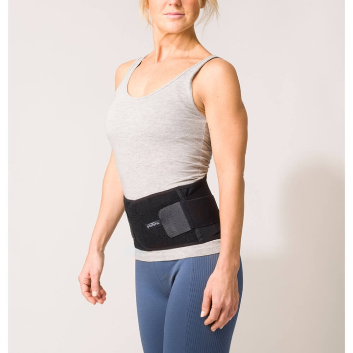 SWEDISH POSTURE Stabilize M, Lower Back Belt, Black i gruppen SPORT, FRITID & HOBBY / Træningsredskaber / Holdningsstøtte og genoptræning hos TP E-commerce Nordic AB (C00524)