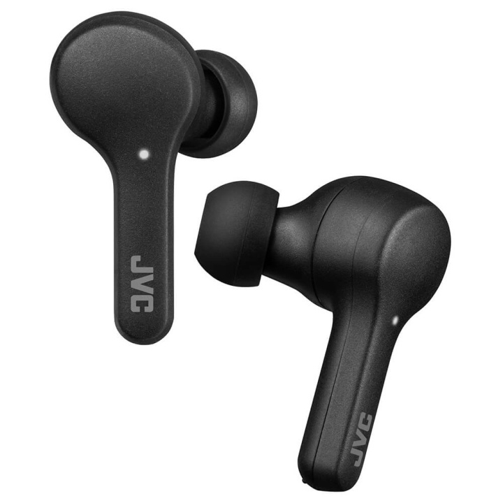 JVC Hörlur In-Ear True Wireless Gumy HA-A7T Svart i gruppen HJEMMEELEKTRONIK / Lyd & billede / Hovedtelefoner & Tilbehør / Hovedtelefoner hos TP E-commerce Nordic AB (C00534)