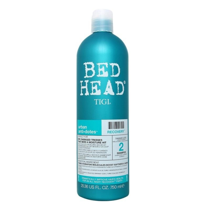 TIGI Bed Head Urban Anti Dotes Recovery 2 Shampoo 750ml i gruppen SKØNHED & HELSE / Hår og styling / Hårpleje / Shampoo hos TP E-commerce Nordic AB (C00610)