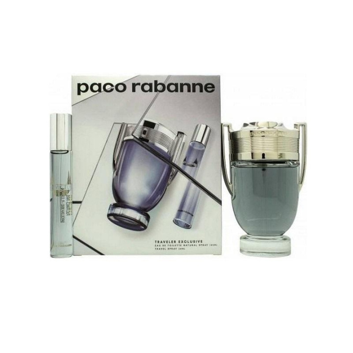 Giftset Paco Rabanne Invictus Edt 100ml + Edt 20ml i gruppen SKØNHED & HELSE / Gaveæske / Gaveæske til ham hos TP E-commerce Nordic AB (C00658)