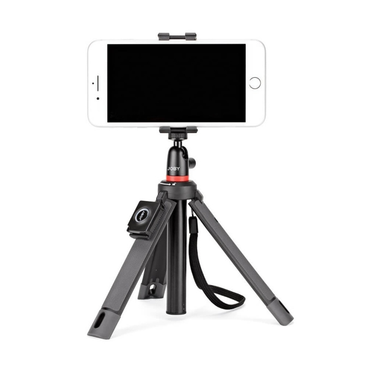 Joby Stativkit Smartphone Telepod 325 Sort/Grå i gruppen SMARTPHONES & TABLETS / Øvrigt tilbehør / Docks, Stativ og Holder hos TP E-commerce Nordic AB (C00681)